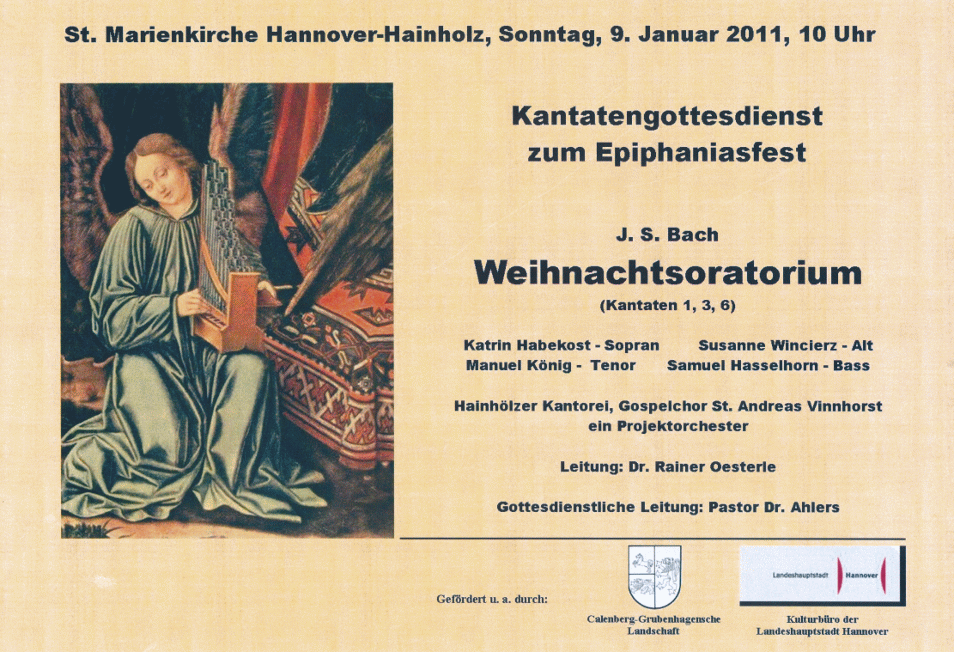 Weihnachtsoratorium 2011